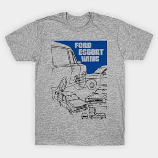 FORD ESCORT VANS - brochure T-Shirt